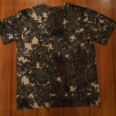 韓国軍　Tシャツ　中古　XLの画像