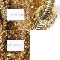 【極美品】ANTEPRIMA アンテプリマ ワイヤーバッグ ラウンド型 シャンパンゴールドの画像
