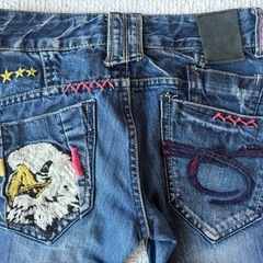 レッドペッパー☆鳥刺繍の画像