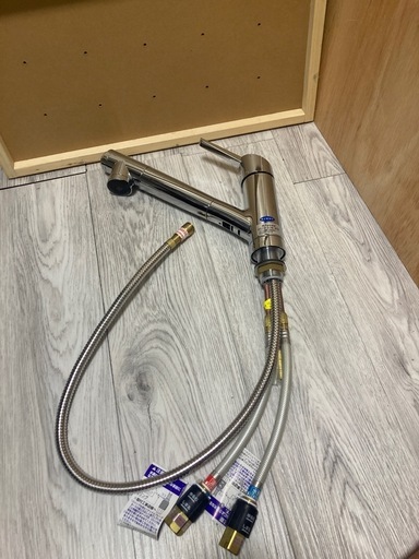 @展示品　未使用品　キッチン　混合水栓　タカギ 蛇口一体型浄水器 本体 takagi JY186MN-NNBN01