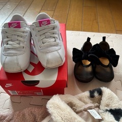 【80cm】ベビー服 靴 スタイ 秋冬 女の子 まとめ売り H&M UNIQLOの画像