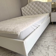 ダブルベッド フレームのみ Othello ホワイト