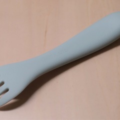 KINTO キントー BONBO ベビー キッズ フォーク ブルーグレー（美品）の画像