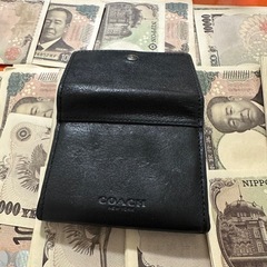 【中古美品】coach カードケース&コインケース　小銭入れなどの画像