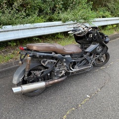 YAMAHA マグザム　SG17J 不動車　部品取りの画像