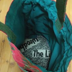 巾着袋　赤の画像