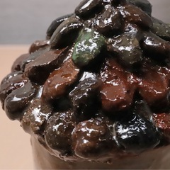 かわら屋根の小さなおうち 陶器 オブジェ 手作り ハンドメイドの画像