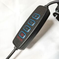 LED卓上ライト 黒　USB給電の画像