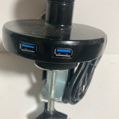 パソコンスタンド2点、後付けデスク引き出しセットの画像