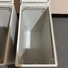 【100円】無印良品　ゴミ箱の画像
