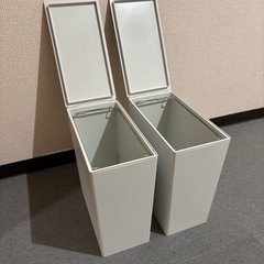 【100円】無印良品　ゴミ箱の画像