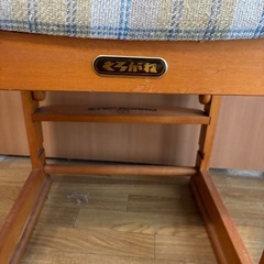 くろがね　学習椅子　高さ調整可能　の画像