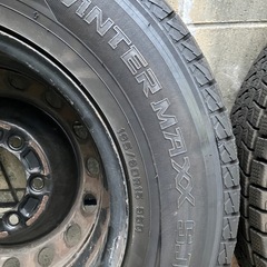 【値下げ】WINTER MAXX 195/80R15 スタッドレス 4本セットの画像