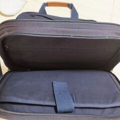 CABO YACHTS / ランズエンド製　カボ艇搭載 キャンバス素材 ブリーフケース/小物用バッグ 程度良好 中古品の画像