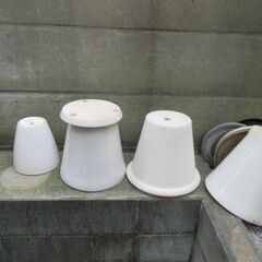植木鉢 大きめ 20個くらい おまとめセットの画像
