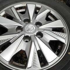 195/65R15 2024年製タイヤ　C27セレナE-POWERアルミ付（4本）の画像