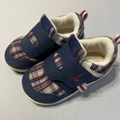 ミズノ　15.0㎝　子ども　ズック　 靴　スニーカーの画像