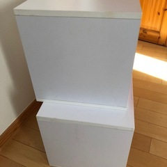 棚　（引き出し×1と棚×1）の画像