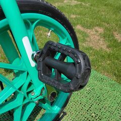 一輪車　スタンド付きの画像