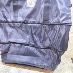 旅行　ボストンバッグ　キャスター付き　大容量　ブルー　青　ボストンキャリー　14の画像