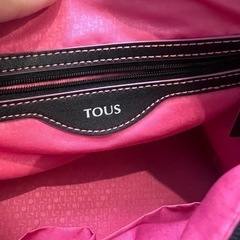 TOUS 型押しバッグ　2way
の画像
