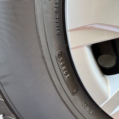 ハイエース　新車外しホイールタイヤセットの画像