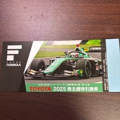 全日本スーパーフォーミュラ選手権　ペアチケットの画像