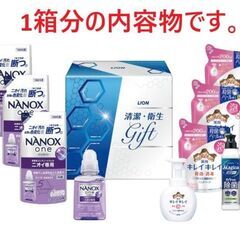 ギフト【1万円相当】洗濯洗剤やハンドソープ、食器用洗剤のまとめ売りの画像
