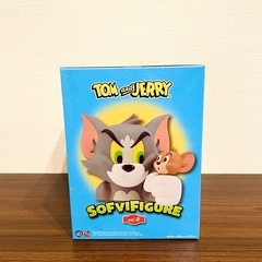 新品未使用 トム＆ジェリー ソフビフィギュア の画像