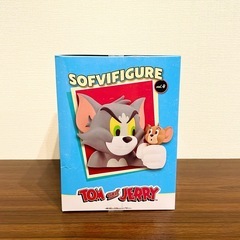 新品未使用 トム＆ジェリー ソフビフィギュア の画像