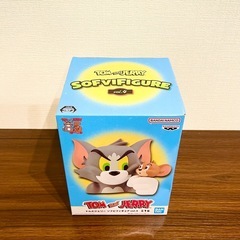 新品未使用 トム＆ジェリー ソフビフィギュア の画像