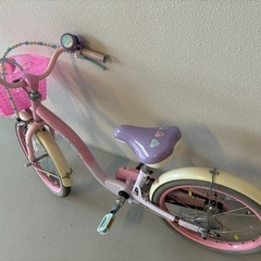 ディズニープリンセス　自転車　18インチの画像