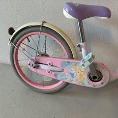 ディズニープリンセス　自転車　18インチの画像