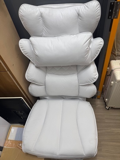 姿勢サポートゲーミングチェア【ホワイト】