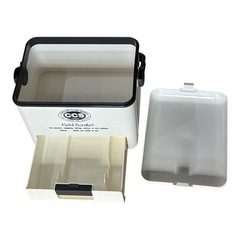 ツインバード工業✿フィールドバスケット✿白✿アウトドアの画像