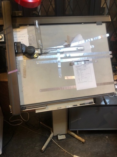 【引き取りに来れる方限定】ドラフター製図代