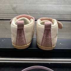 アシックス　ベビーシューズ　12.5センチ　ピンクの画像