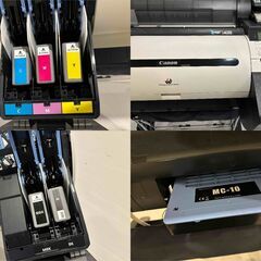 0円無料！【ジャンク品】Canon　大判プリンター　iPF680　メンテナンスBOX･インクも差し上げます！の画像