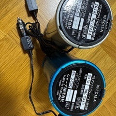 SHARP 空気清浄機セット IG-CF15-N IG-CE15-Aの画像