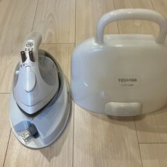 東芝製コードレスアイロンの画像