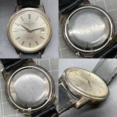 J362 Seiko Sportsmatic セイコー スポーツマチック 828960 17石 腕時計 機械式 自動巻き アナログ カレンダー ステンレススチール ラウンド　ジャンクの画像