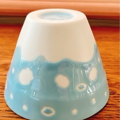 富士山カップ 青富士 湯呑み フリーカップ 和食器の画像