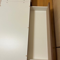 決まりましたニトリ　ダブルベットフレーム　収納ありの画像