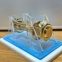 【記念・非売品】明石海峡大橋補剛桁締結ボルト(金めっきメッキ)の画像
