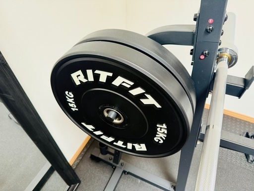 【期間限定値下げ】RITFIT オリンピックバーベルプレートセット 6枚