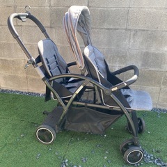二人乗り　ベビーカー　カトージ　KATOJI 2シーターの画像