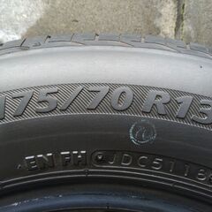175/70R13 ブリヂストン ネクストリー 4本セットの画像
