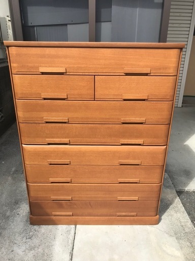 【美品】天然木　ハイチェスト（D）ソプラ