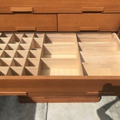 【美品】天然木　ハイチェスト（D）ソプラの画像