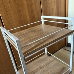 【お話中】2段スチールワゴンの画像